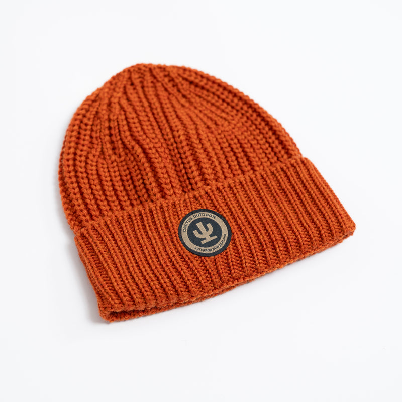 Merino Beanie - Knitted