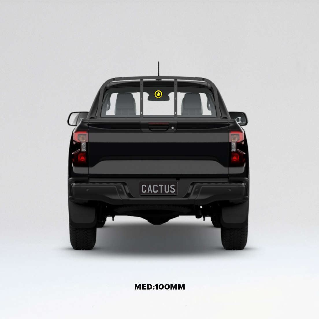 Cactus Circle Sticker